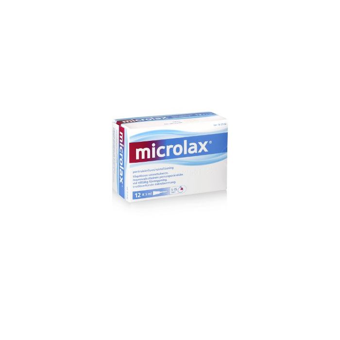 MICROLAX peräruiskeliuos 12 x 5 ml kuva 3