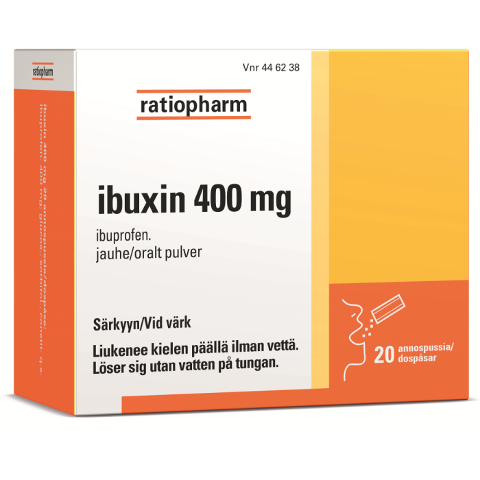 IBUXIN 400 mg jauhe 20 kpl bild 2