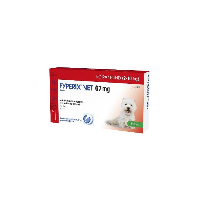FYPERIX VET 67 mg paikallisvaleluliuos 0,67 ml bild 2