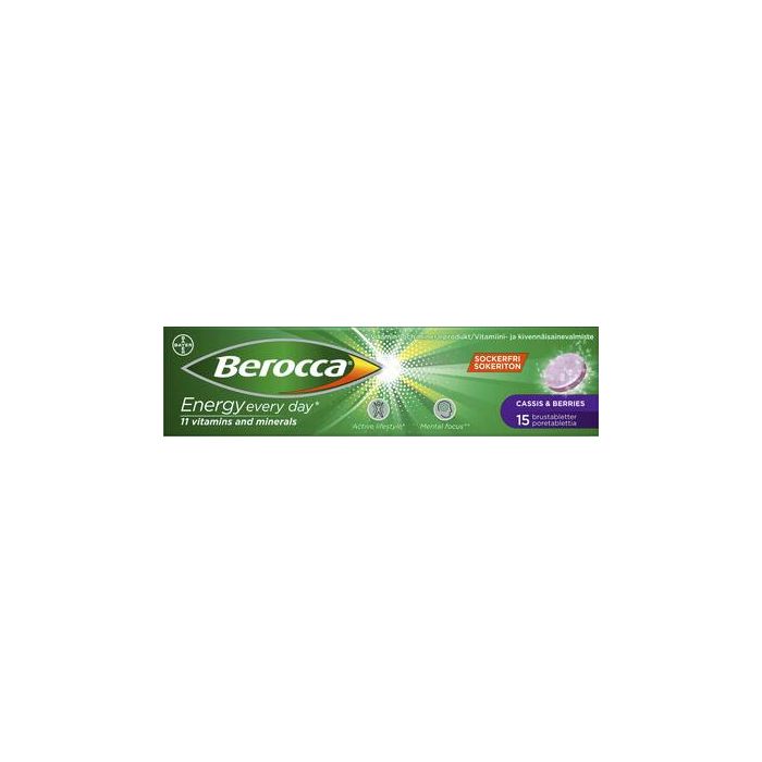 BEROCCA ENERGY CASSIS&BERRIES PORETABLETTI 15 kpl bild 2