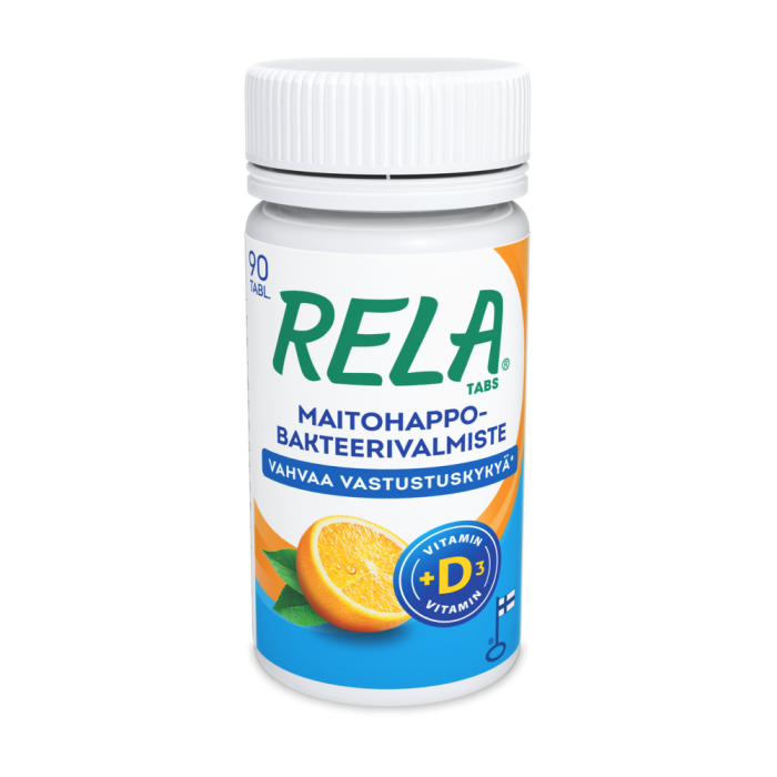 Rela Tabs Appelsiini + D3 90 tabl kuva 2