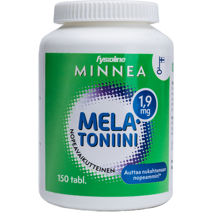 Minnea Melatoniini nopeavaikutteinen 1,9 mg 150 tabl bild 2