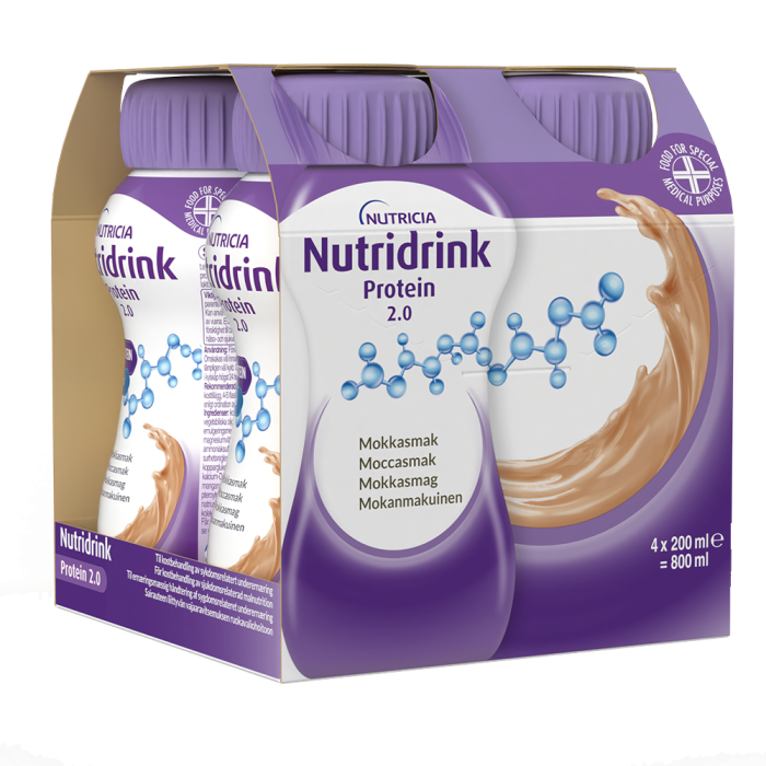 Nutridrink 2.0 kcal Mokka 4X200 ml bild 4