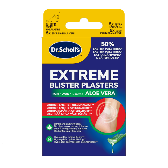 Scholl Extreme Rakkolaastari Aloe Vera 5 kpl