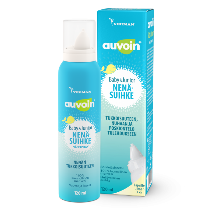 Auvoin Baby & Junior nenäsuihke 120 ml bild 1