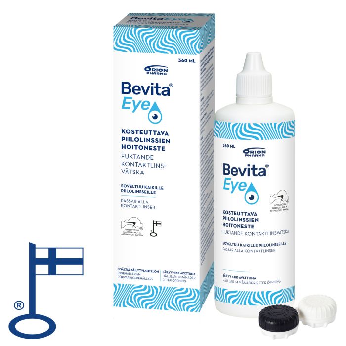 BEVITA EYE KOSTEUTTAVA PIILOLINSSIEN  HOITONESTE 360 ml bild 5