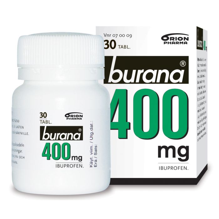 BURANA tabletti, kalvopäällysteinen 400 mg 30 kpl kuva 3