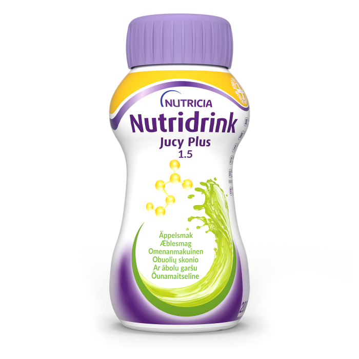Nutridrink Jucy Plus Omena 4x200 ml