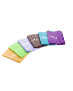 Gymstick Pro Exercise Band 2,5 m Extra Light apricot 1 kpl