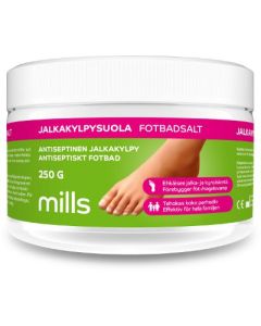 Mills Jalkakylpysuola, antiseptinen 250 g