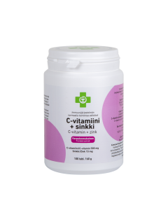 APTEEKKI C-vitamiini + sinkki karpalo 100 tabl