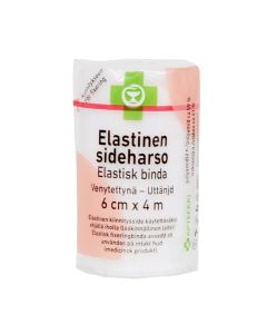 APTEEKKI Sideharso elastinen 6 cm x 4 m 1 kpl