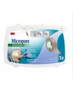 3M Micropore 1,25 cm x 9,1 m ruskea katkokela 1 kpl