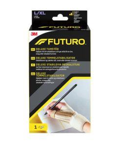 FUTURO Deluxe Peukalotuki, musta L/XL 1 kpl