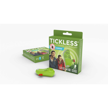 TICKLESS HUMAN, green Punkkikarkoitin 1 kpl