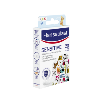 Hansaplast Sensitive Strips Kids 20 kpl