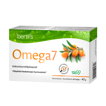 Omega7 Tyrniöljy 60 kaps