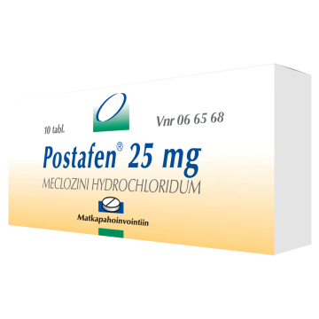 POSTAFEN 25 mg tabl 10 fol