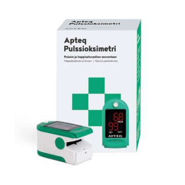 Apteq pulssioksimetri 1 kpl