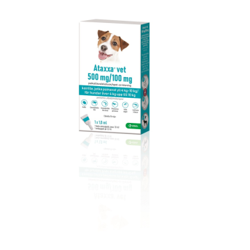 ATAXXA VET paikallisvaleluliuos 500/100 mg koiralle yli 4 kg-10 kg 1 ml