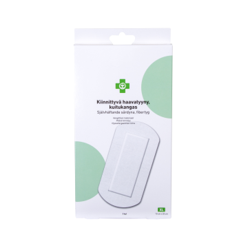 APTEEKKI Kiinnittyvä haavatyyny XL 10 cm x 20 cm 3 kpl/rasia