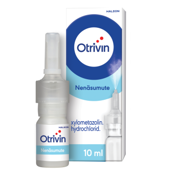 OTRIVIN SÄILYTYSAINEETON 1 mg/ml nenäsumute, liuos (Freepod-pumppu)10 ml