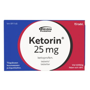 KETORIN 25 mg tabl 15 fol