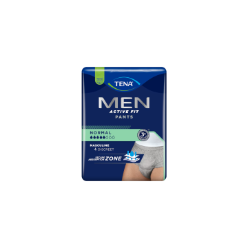 TENA Men Pants Normal L/XL harmaa 772802 10 KPL