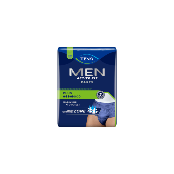 TENA MEN ACTIVE FIT PANTS PLUS S/M 772522 12 KPL