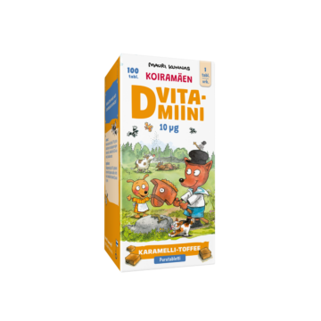 Koiramäen D-vitamiini 10 mikrog 100 tabl