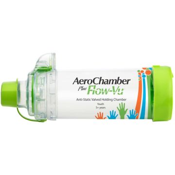 AeroChamber Plus Flow-Vu YM Youth mouthpiece 1 kpl