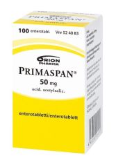 PRIMASPAN enterotabletti 50 mg 100 kpl