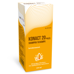 KONACT 20 mg/g shampoo 120 ml