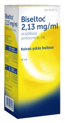 BISELTOC 2,13 mg/ml oraaliliuos 95 ml