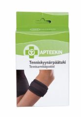 Apteekki tenniskyynärpäätuki (yksi koko) musta X1 kpl