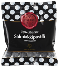 Apteekkarin Salmiakkipastilli 60 g