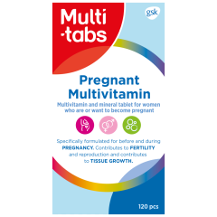 Multi-tabs Pregnant Multivitamin 120 tabl
