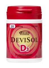 Devisol 20 mikrog imeskelytabletti 100 kpl